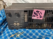 プロ用アンプを家庭で　パワーアンプ　QSC　USA850　完動品【3ヶ月保証】_画像7