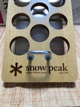 廃盤品　未使用　デッドストック　スノーピーク* snow peak アイアングリルテーブルスパイスホルダーA　CK-132A_画像2