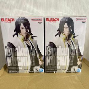 BLEACH SOLID AND SOULS 朽木白哉　フィギュア　2個セット　新品未開封　ブリーチ