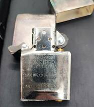 #6879 【未使用品】ZIPPO ライター #162 アーマー100ミクロン A ジッポー 銀 シルバーメッキ 未着火品 未使用品 現状品 ケース付き_画像6