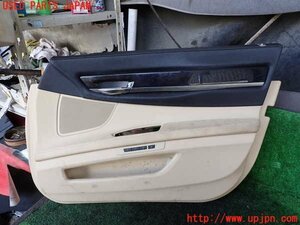 1UPJ-10141234]BMW 740i F01 (KA30)右前ドア内張り 中古