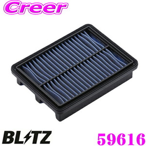 BLITZ ブリッツ SA-320B No.59616 SUS POWER AIR FILTER LM マツダ CX-3(DK5系)用