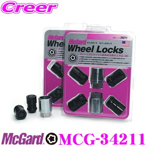 McGard McGuard lock nut MCG-34211 [M12×1.5 taper /4 piece insertion / Toyota Mazda Mitsubishi Daihatsu America car ]