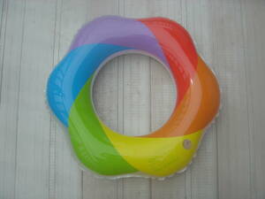 ** beautiful goods! swim ring pool * sea water . outer diameter approximately 75. inside diameter approximately 36.**