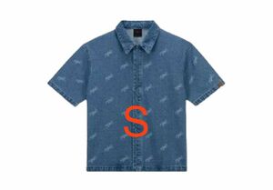 Nike Jordan Allover Print Men's Denim Top "Denim" (US Size)