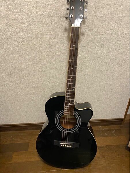 美品!! Sepia Crue EAW-01 BK セピアクルー ギター ブラック エレアコ