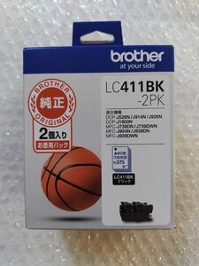 【新品】brother ブラザー 純正 インクカートリッジ ブラック 2個入り LC411BK-2PK