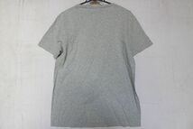 ALPHA INDUSTRIES,INC./アルファ/半袖Tシャツ/カットソー/左胸ポケット/ロゴプリント/ミリタリー/グレー杢/Lサイズ(5/9R)_画像2