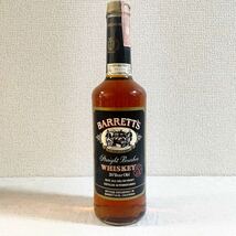 【未開栓】【バーボン】【古酒】バレッツバーボン 20年 BARRET'S BOURBON 20yo 101PROOF 【BOURBON】【オールドボトル】【終売品】_画像1