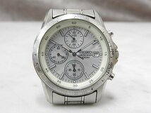 〇 SEIKO セイコー CHRONOGRAPH クロノグラフ 10BAR 7T92-0WD0 腕時計　〇現状品〇_画像2