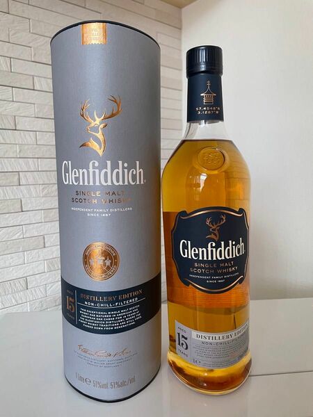 グレンフィディック 15年　ディスティラリーエディション　Glenfiddich 箱付 ウイスキー　ウヰスキー　新品未開封