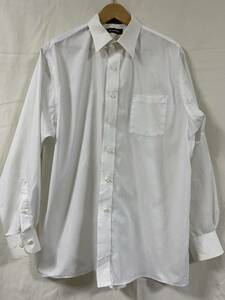 E-2143 \300即決セール 難あり輸入古着シャツ PURITAN 白 長袖レギュラーカラーシャツ XL (US-FIT) 