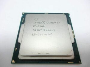 Intel CPU Core i7-6700 3.4GHz 8Mキャッシュ 4コア/8スレッド LGA1151 正常動作保証／YJ240527010