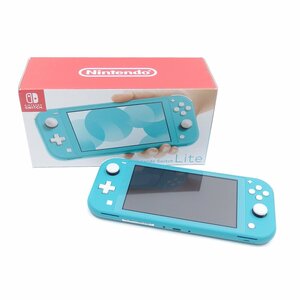 【未使用品に近い】 任天堂 Nintendo Switch Lite ターコイズ HDH-S-BAZAA ゲーム機 ニンテンドー スイッチライト 本体
