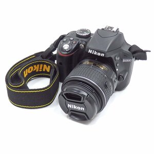 【中古】 ニコン Nikon デジタル一眼レフカメラ D3300 撮影 ブラック 黒