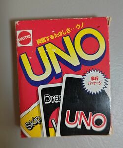 マテル社 UNO カードゲーム 　ウノ　レトロ