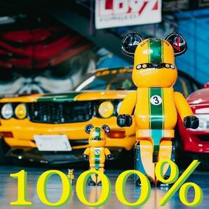 【極美品】MEDICOM TOY×LBWK BE@RBRICK リバンナくん 1000% ベアブリック