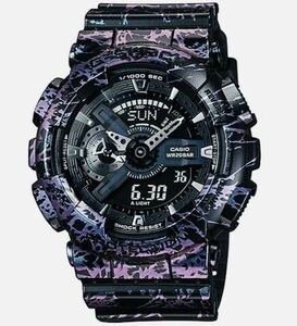 【電池交換済】G-SHOCK Gショック ポーラライズドマーブルシリーズ GA-110PM-1AJF