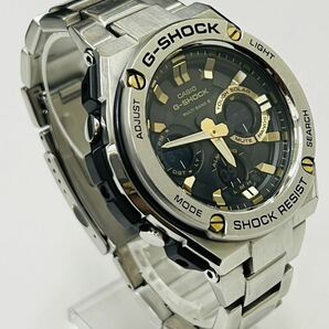 【美品】G-SHOCK Gショック G-STEEL Gスチール 電波ソーラー GST-W110D-1A9JFの画像4