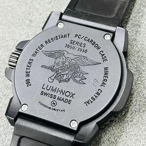 LUMINOXルミノックス NAVY SEALS ネイビーシールズ 腕時計 ウォッチ ブラック 3050/3950の画像8