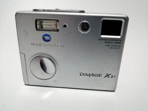 動作確認済み KONICA MINOLTA コニカミノルタ DiMAGE X21 コンパクトデジタルカメラ