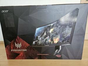 525-27　acer Predator Z35bmiphz 35インチ 曲面 ゲーミング モニター ディスプレイ 2018年製 エイサー 未開封