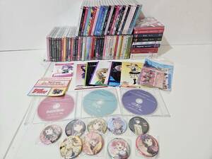 525-41　バンドリ アニメ アニソン 特典 Blu-ray CD まとめて 60枚 以上 他 グッズ 缶バッジ 等 色々 セット 未開封 含む