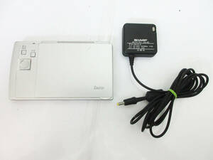 G1041[ mobile information terminal ]SHARP Zaurus MI-C1-S* sharp Zaurus * touch pen attaching * charge cable attaching * computerized dictionary * used operation goods *