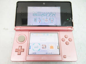 G1137[ Nintendo 3DS]CTR-001 (JPN)* game machine body * nintendo Nintendo 3DS operation excellent * used *