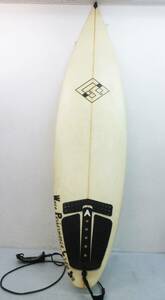 G1222【サーフボード】wave park on mance Crew ? CS ?★全長 185cm 幅 47cm フィン12cm★中古★現状品★