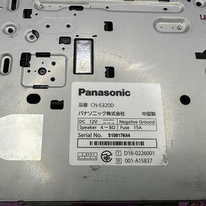 ★PANASONIC ストラーダ CN-E320D メモリーナビゲーション CD/Bluetoothオーディオ シリアルNo.510817K44の画像9