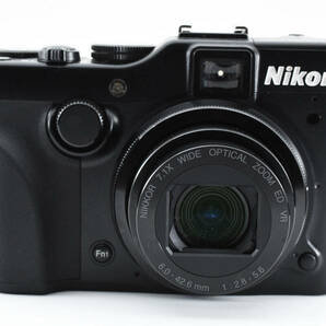 ★動作品 美品★ Nikon COOLPIX P7100 ブラック バッテリ チャージャ ストラップ付 #76の画像2