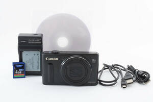 ★大人気　動作品★ CANON Power Shot SX610 HS　ブラック　バッテリ　チャージャ　SD(4G)付 #79