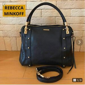 REBECCAMINKOFF レベッカミンコフ ボストンバッグ 2wayショルダー