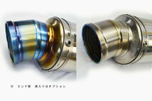カワサキ Z900 2020-2023 LCIPARTS LCI ラウンドチタンカーボン スリップオン マフラー_画像3