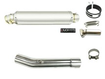 ヤマハ XJR400 2001-2011 LCIPARTS LCI ラウンドステンレス スリップオン マフラー_画像1