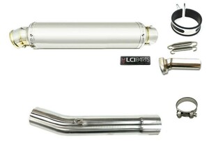 ヤマハ YZF-R6 2003-2005 LCIPARTS LCI ラウンドステンレス スリップオン マフラー