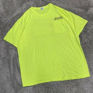JERZEES ジャージーズ Tシャツ 半袖カットソー サイズ3XL イエロー 黄色 メンズ トップス 最落なし （L19）