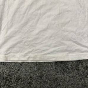 【タグ付き】NIKE ナイキ 半袖Tシャツ 半袖カットソー サイズM ホワイト 白 ロゴプリント スウッシュ メンズ トップス 最落なし （N19）の画像4