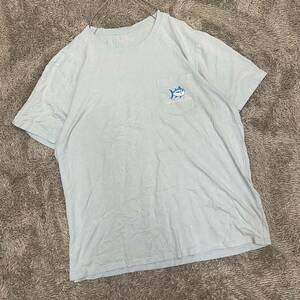 US古着 VINTAGE ヴィンテージ SOUTHERN TIDE Tシャツ 半袖カットソー サイズXL ブルー 青 メンズ トップス 最落なし （M19）