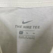 NIKE ナイキ Tシャツ 半袖カットソー サイズXL ホワイト 白 メンズ トップス 最落なし （Q19）_画像6