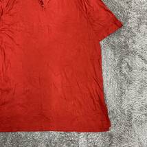 Paul Smith ポールスミス 半袖シャツ ポロシャツ サイズXL レッド 赤 メンズ トップス 最落なし （U19）_画像5