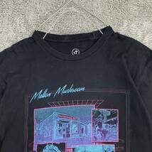 VINTAGE ヴィンテージ HOUSE of SHROOM Tシャツ 半袖カットソー サイズS ブラック 黒 メンズ トップス 最落なし （U19）_画像3