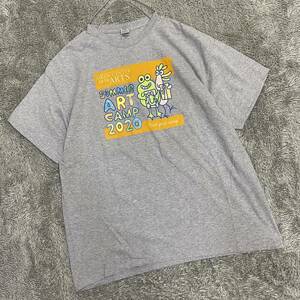 GILDAN ギルダン Tシャツ 半袖カットソー サイズXL グレー 灰色 メンズ トップス 最落なし （V19）