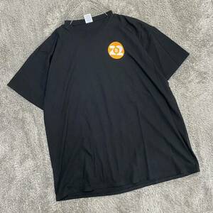 PORT&COMPANY ポートアンドカンパニー BitCoin Tシャツ 半袖カットソー サイズ2XL ブラック 黒 メンズ トップス 最落なし （V19）