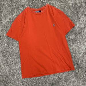 POLO RALPH LAUREN ポロラルフローレン Tシャツ 半袖カットソー サイズM オレンジ メンズ トップス 最落なし （V19）