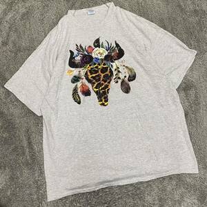 PORT&COMPANY ポートアンドカンパニー Tシャツ 半袖カットソー サイズ2XL ホワイト 白 メンズ トップス 最落なし （W19）