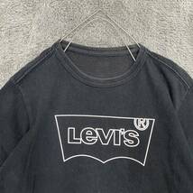 Levi's リーバイス Tシャツ 半袖カットソー サイズS ブラック 黒 メンズ トップス 最落なし （W19）_画像3