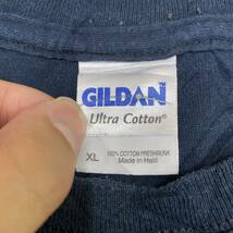 US古着 GILDAN ギルダン Tシャツ 半袖カットソー サイズXL ブラック 黒 メンズ トップス 最落なし （X19）_画像6