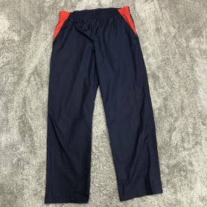 adidas Adidas car ka bread nylon series truck pants size O navy navy blue color waist rubber Easy men's bottoms there is no highest bid (Z19)